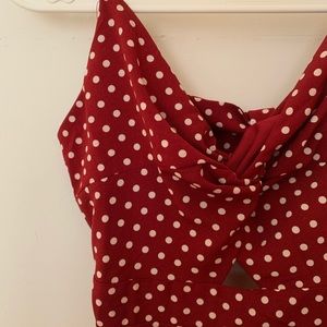 Red Polka Dot Dress